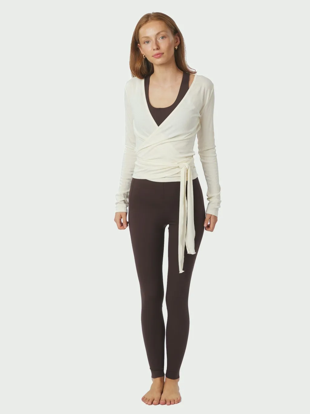 Nnnia Jersey Wrap Blouse 165501