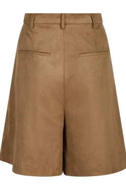 Nnnika Faux Suede Bermuda Shorts 164474