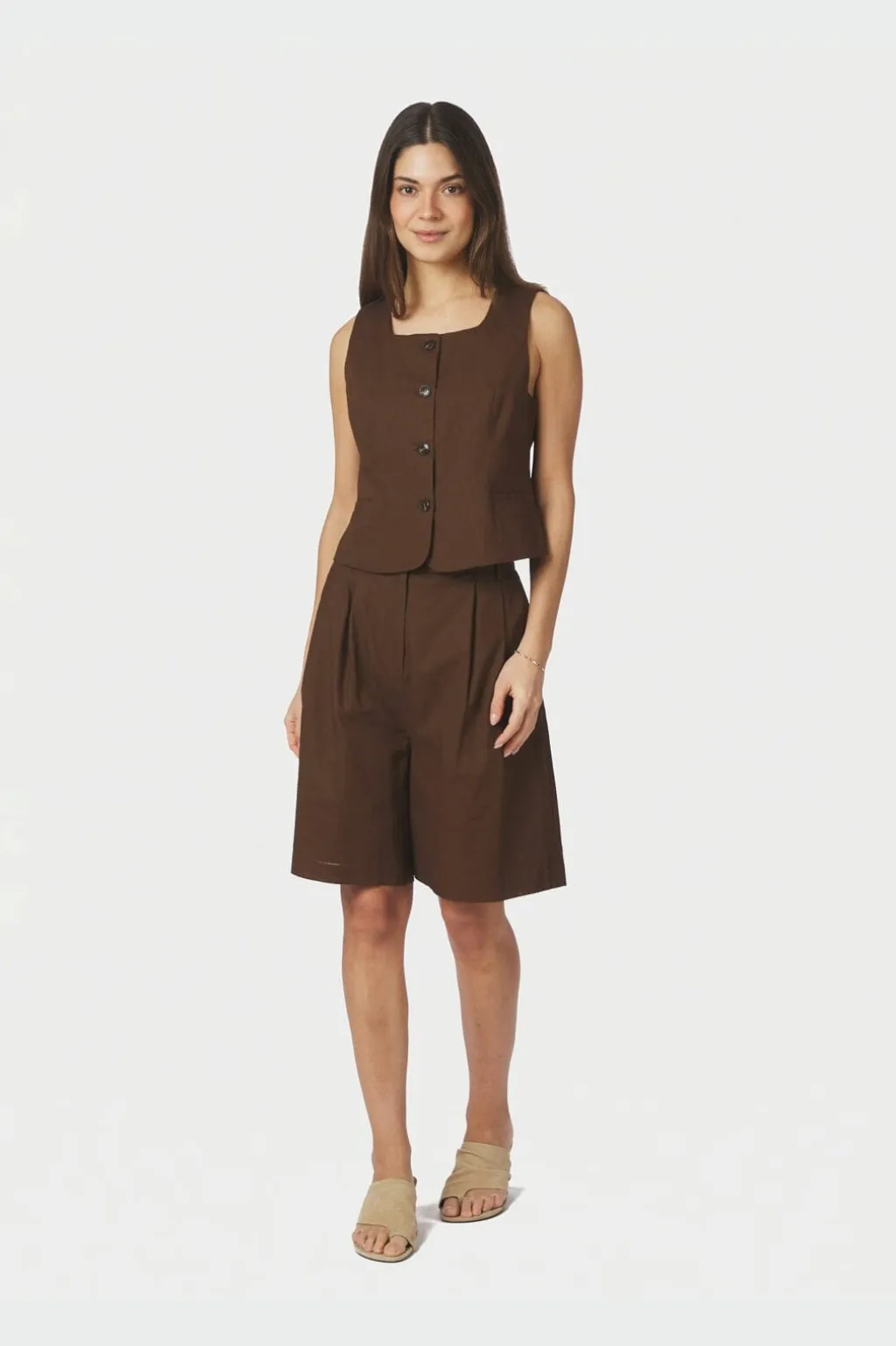 Nnnika Linen Shorts 168253