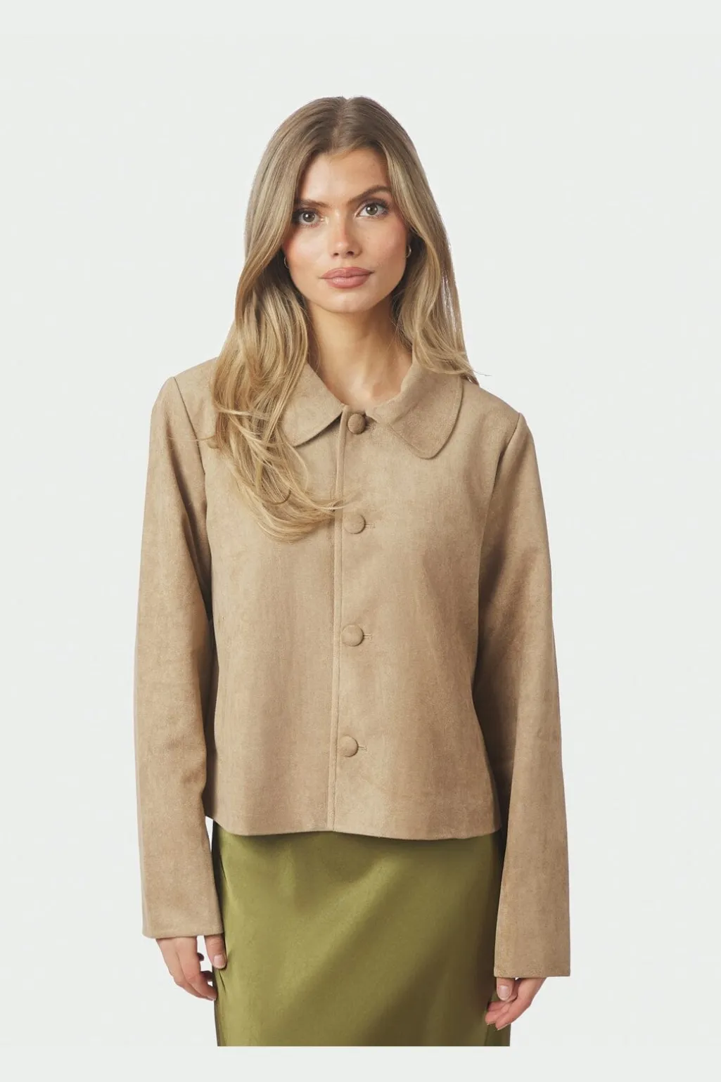 Nnnilo Faux Suede Jacket 165954