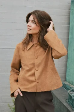 Nnnilo Faux Suede Jacket 165954