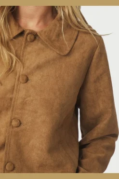 Nnnilo Faux Suede Jacket 165954