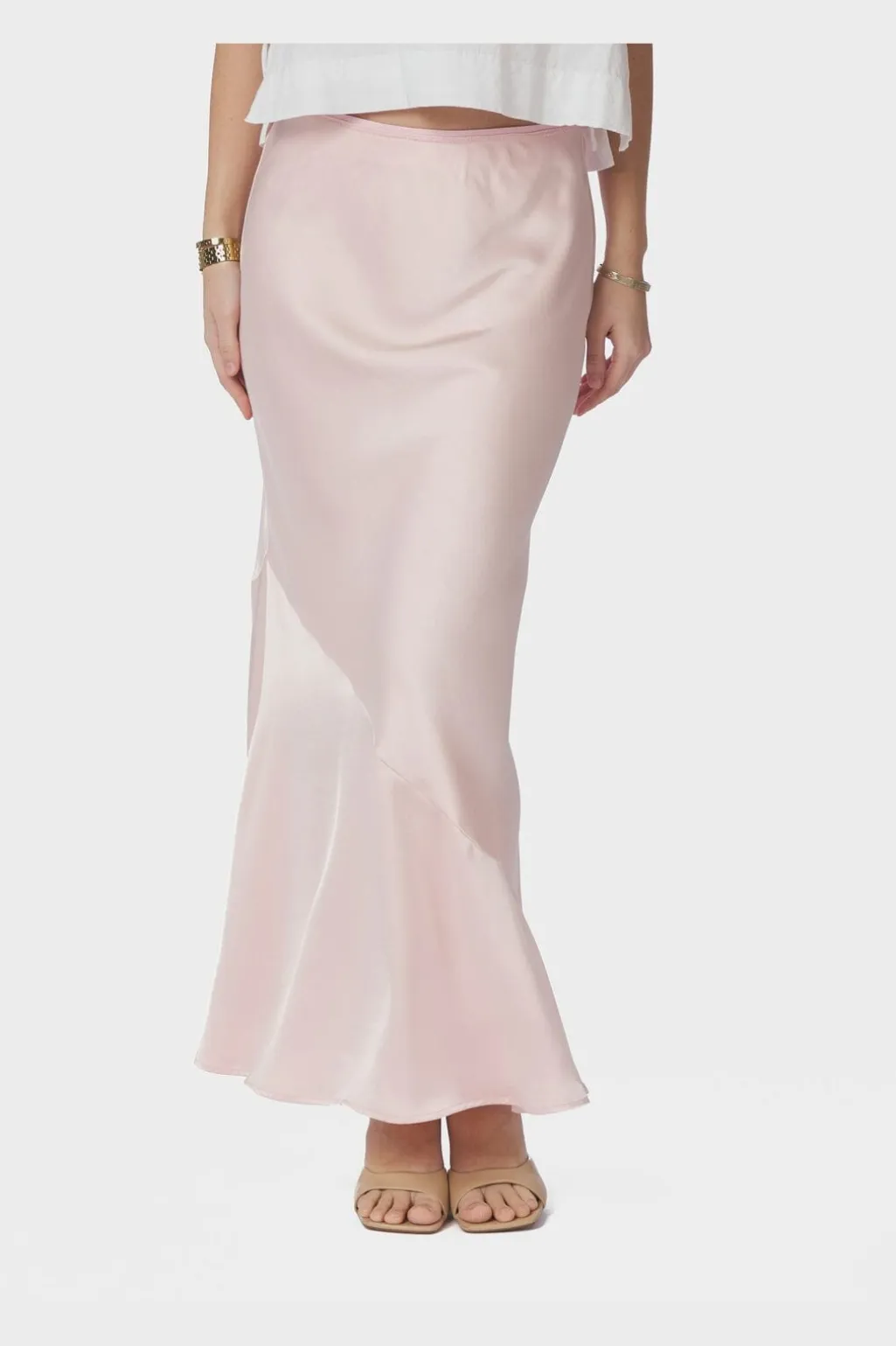 Nnninad Heavy Sateen Skirt 168523