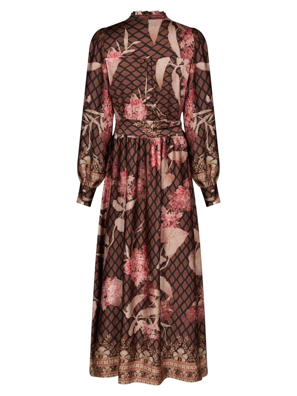 Nnnova Botanical Border Dress 167258