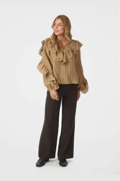 Nnnula Flounce Crisp Blouse 167525