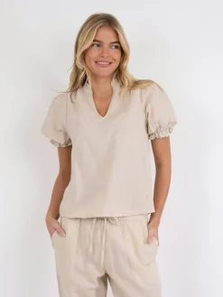 Nnodesa Linen Blouse