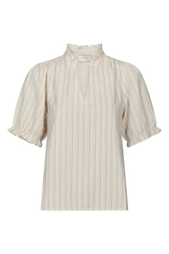 Nnodesa Linen Stripe Blouse 169338
