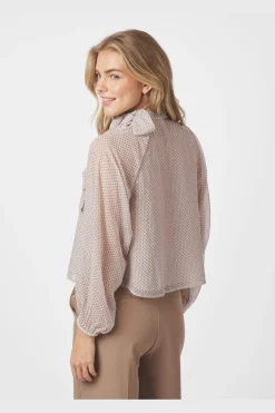 Nnpatti Double Dot Blouse 166724