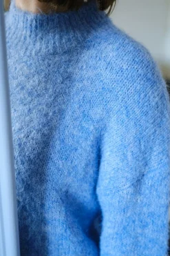 Nnpaulina Fluffy Knit Blouse 164729