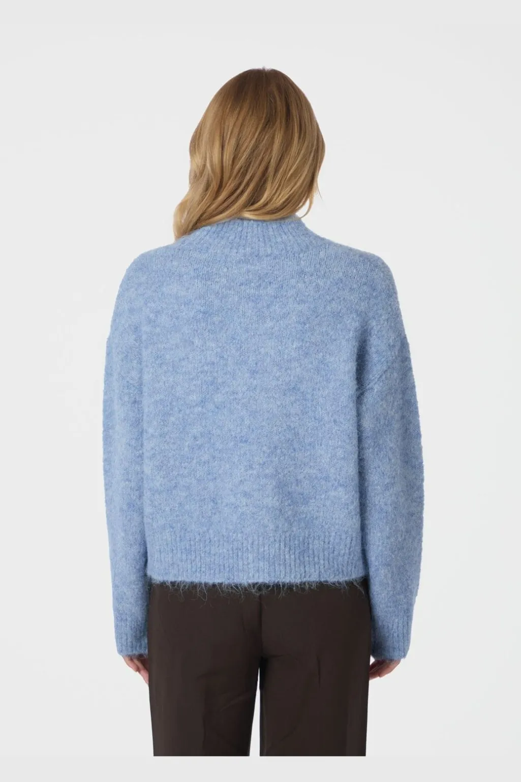 Nnpaulina Fluffy Knit Blouse 164729