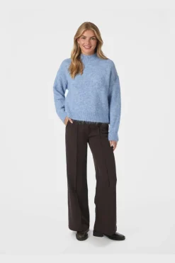 Nnpaulina Fluffy Knit Blouse 164729