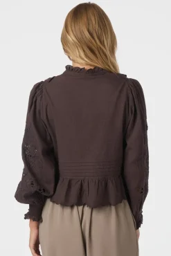 Nnpetrine Embroidery Blouse 161136