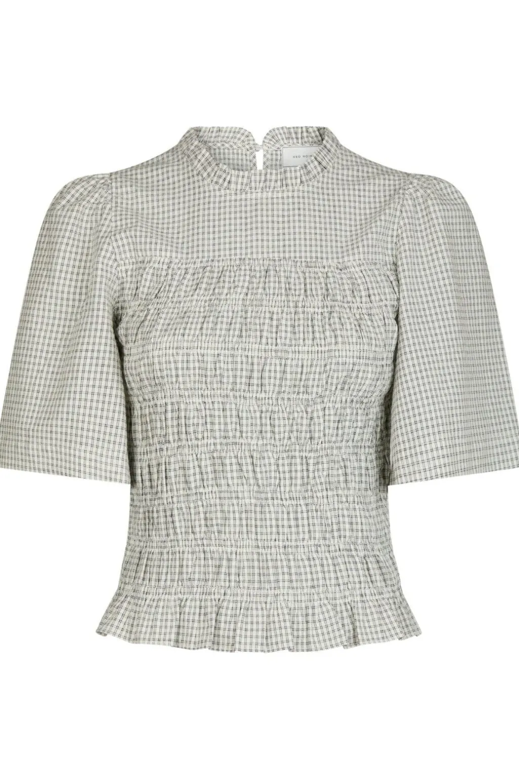 Nnpossini Small Check Blouse 165420