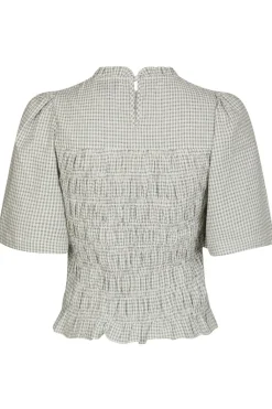 Nnpossini Small Check Blouse 165420