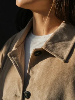 Nnravina Faux Suede Jacket 167352