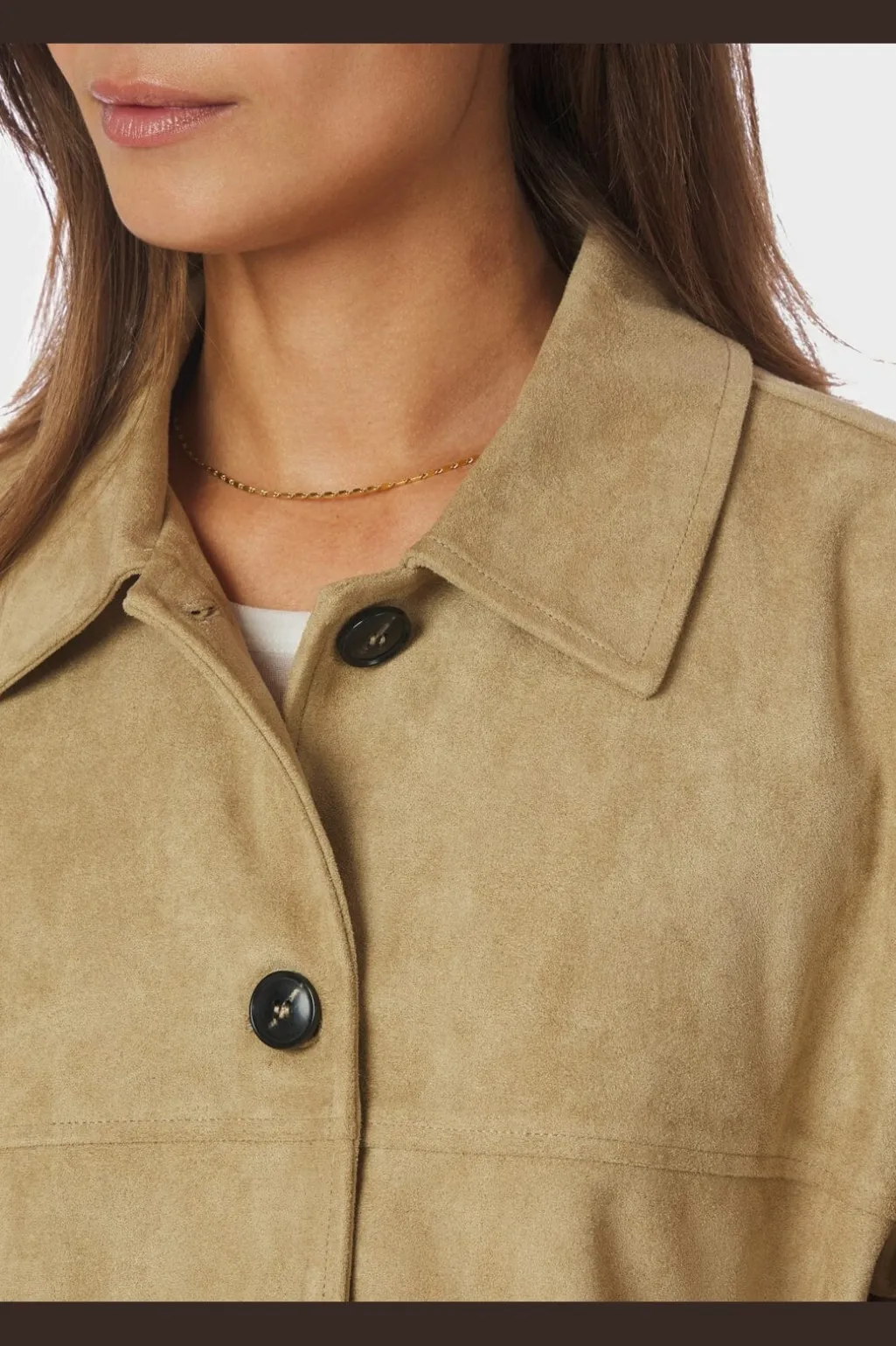 Nnravina Faux Suede Jacket 167352