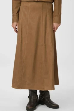 Nnraya Faux Suede Skirt 166255