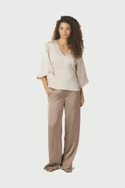 Nnremana Heavy Sateen Blouse 168002