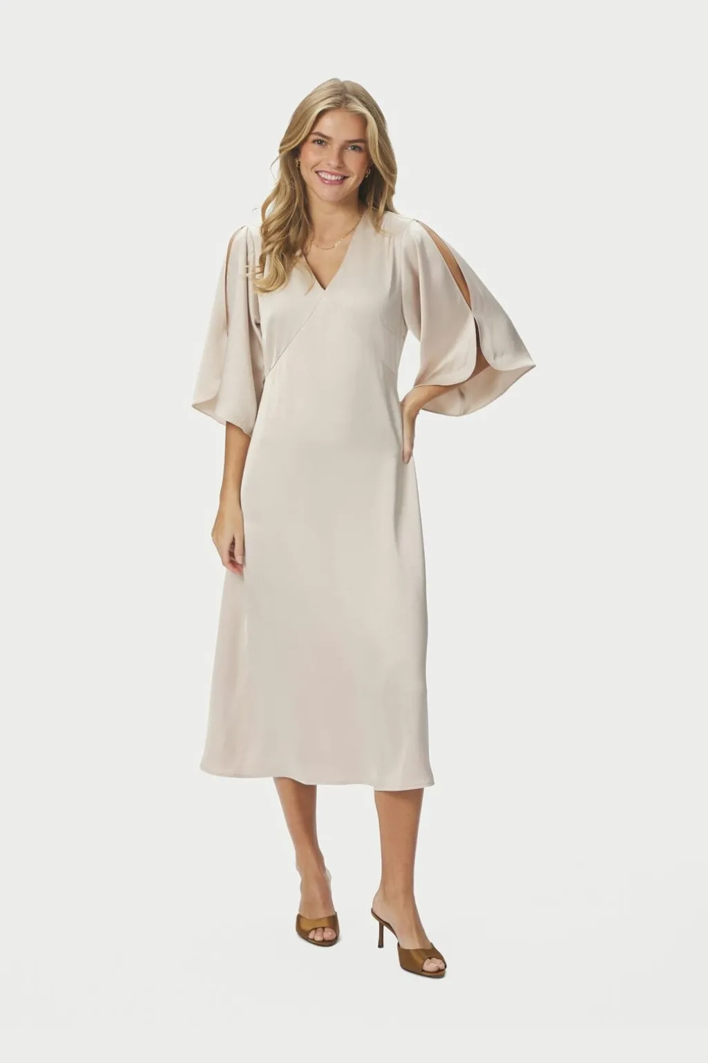 Nnremara Heavy Sateen Dress 168447