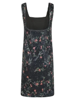 Nnririn Flower Sequins Dress