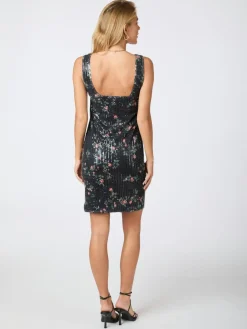 Nnririn Flower Sequins Dress