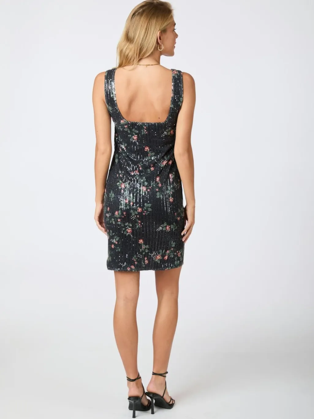 Nnririn Flower Sequins Dress