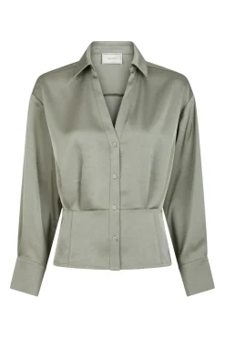 Nnrisisa Heavy Sateen Shirt 164052