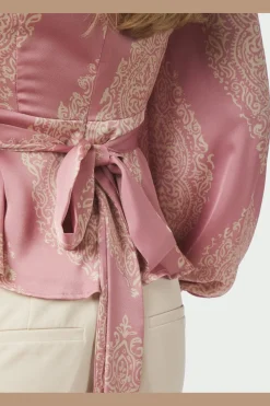 Nnrista Paisley Drop Blouse 166208