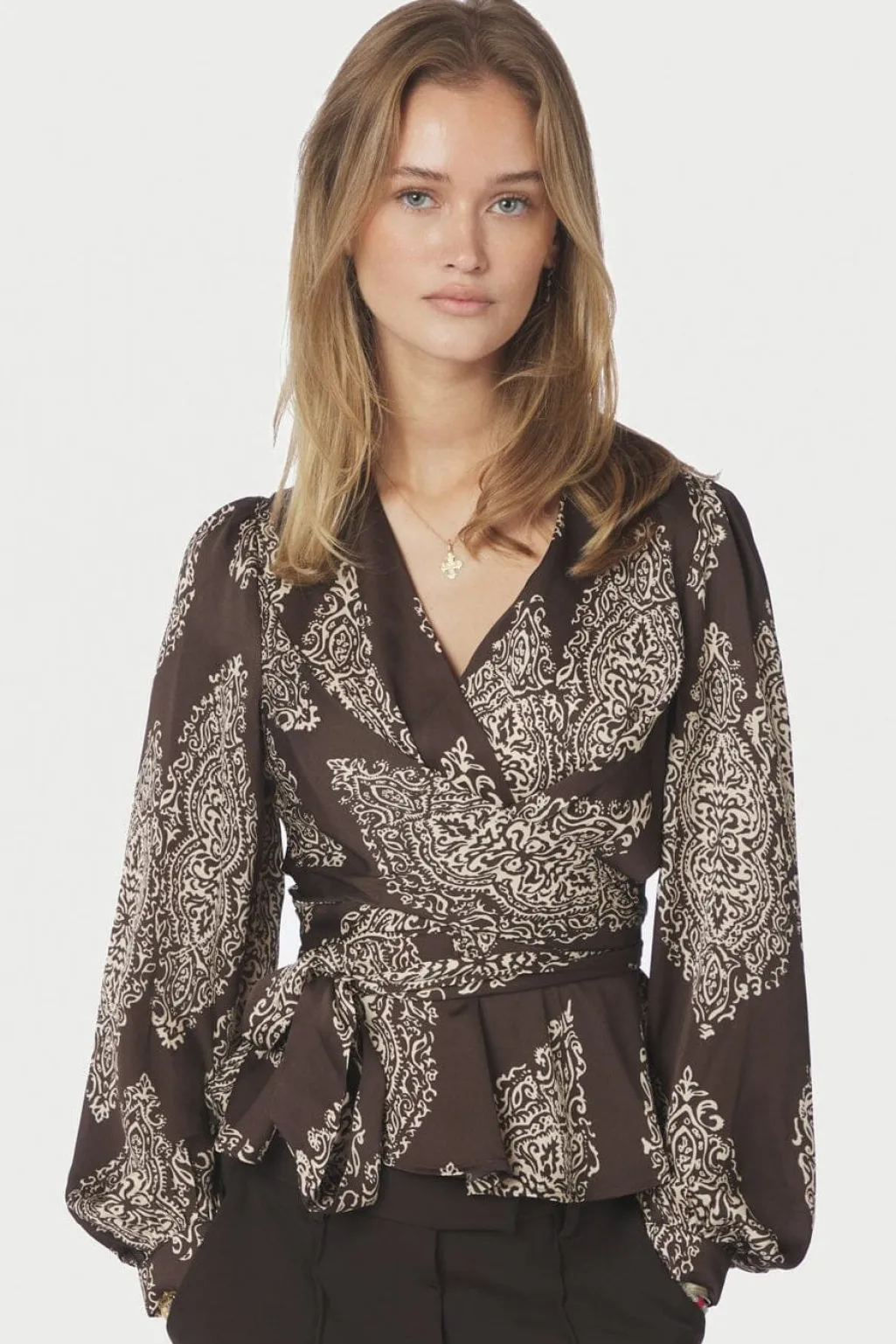 Nnrista Paisley Drop Blouse 166208