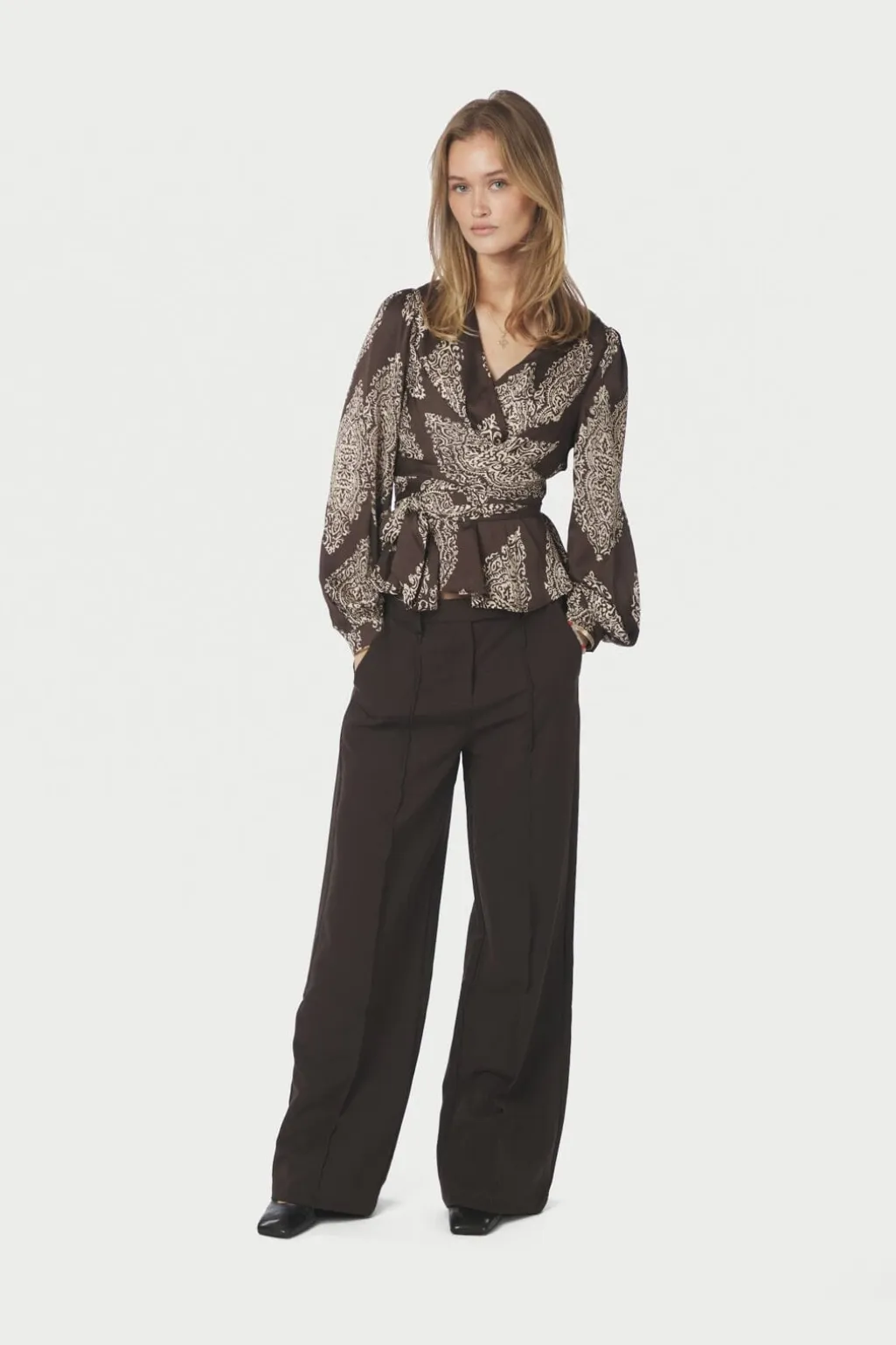 Nnrista Paisley Drop Blouse 166208