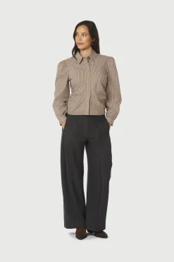 Nnritta Stripe Shirt 167224