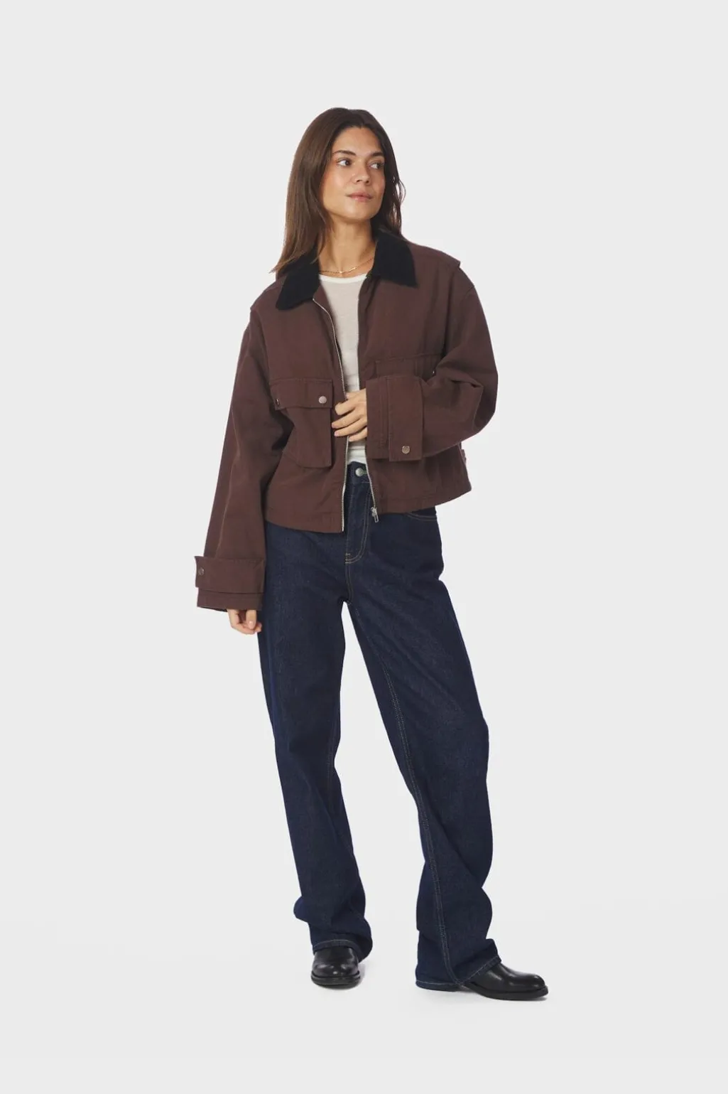 Nnrivera Canvas Boxy Jacket 164402