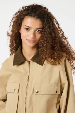 Nnrivera Canvas Boxy Jacket 164402