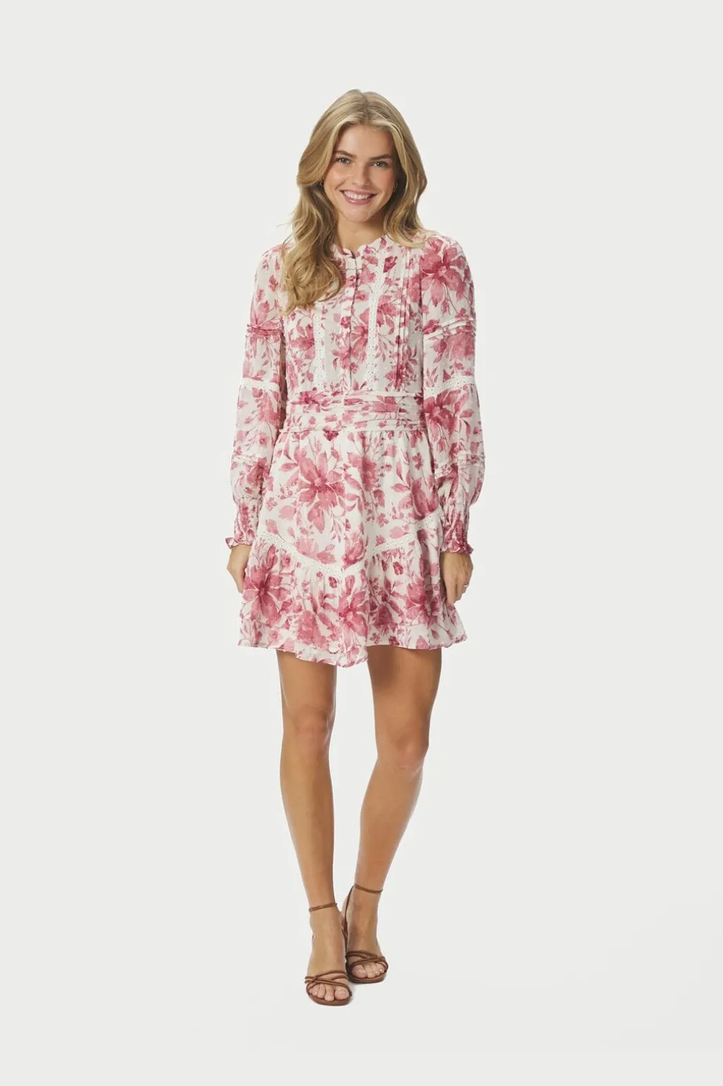 Nnroberta Flower Print Dress 168697