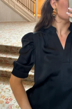 Nnroella Heavy Sateen Blouse