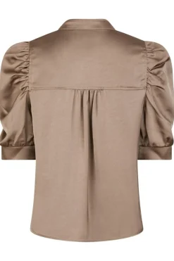Nnroella Heavy Sateen Blouse 162590