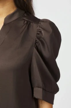 Nnroella Heavy Sateen Blouse 162590