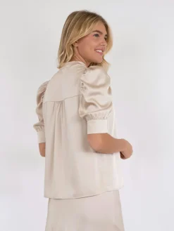Nnroella Heavy Sateen Blouse