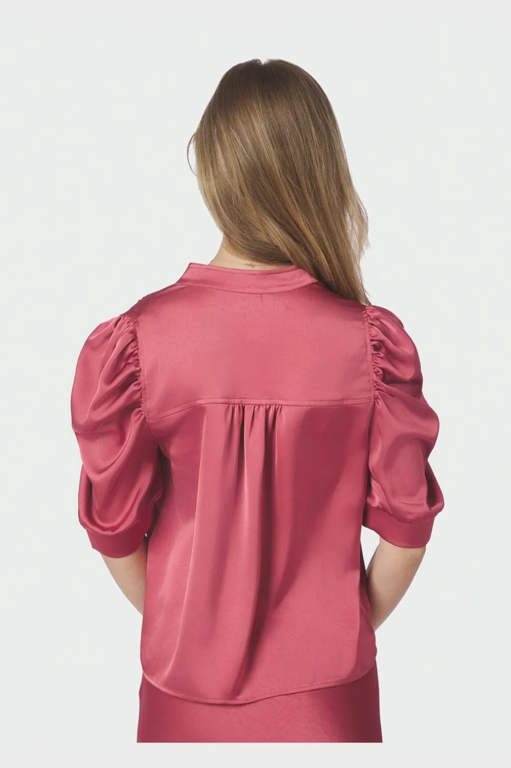 Nnroella Heavy Sateen Blouse 162590