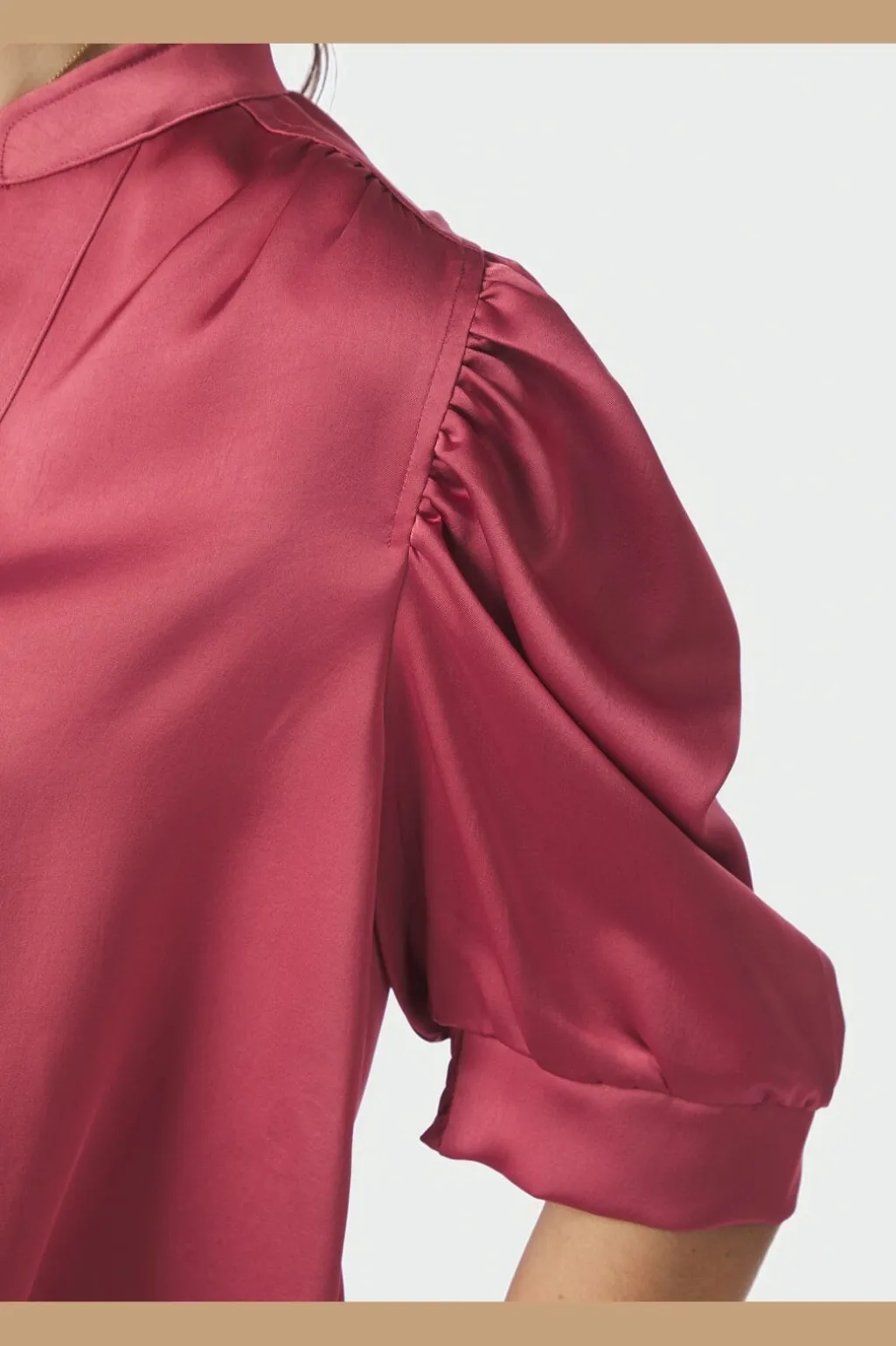Nnroella Heavy Sateen Blouse 162590