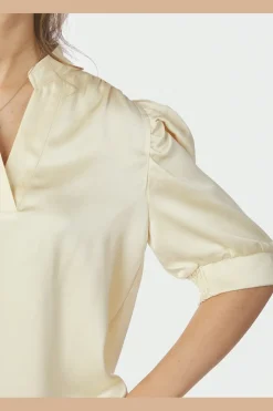 Nnroella Heavy Sateen Blouse 162590