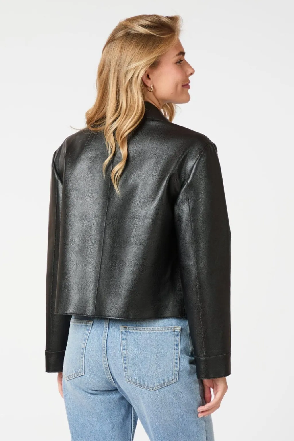 Nnromana Faux Pu Jacket 164349