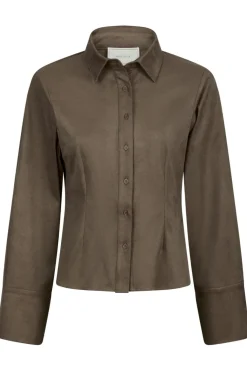 Nnrosa Faux Suede Shirt 164475