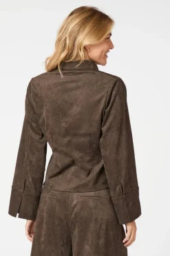 Nnrosa Faux Suede Shirt 164475