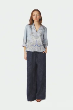Nnroselle Artist Paisley Blouse 165558