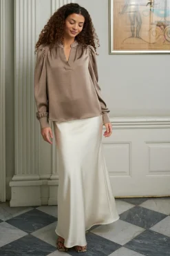 Nnrosslyn Heavy Sateen Blouse 163769