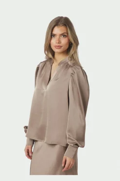 Nnrosslyn Heavy Sateen Blouse 163769