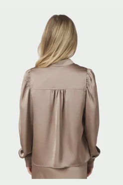 Nnrosslyn Heavy Sateen Blouse 163769