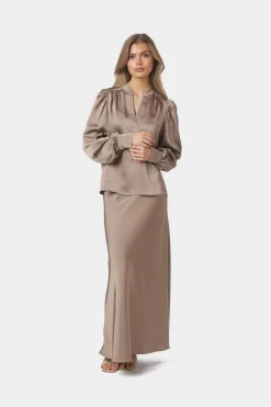 Nnrosslyn Heavy Sateen Blouse 163769