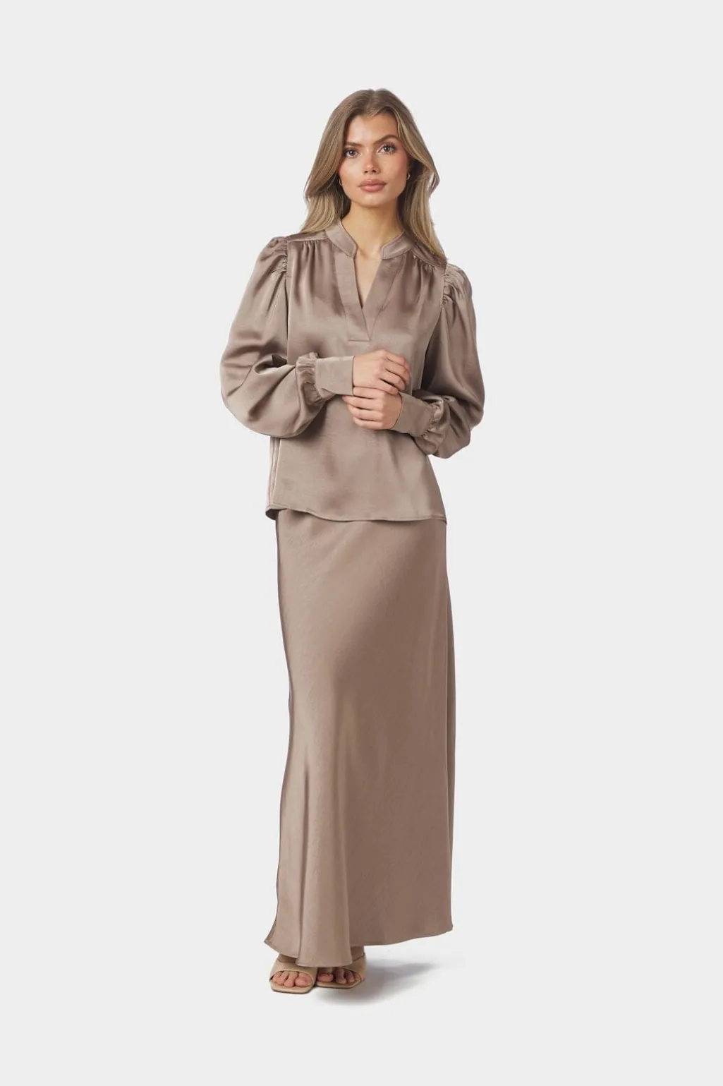 Nnrosslyn Heavy Sateen Blouse 163769